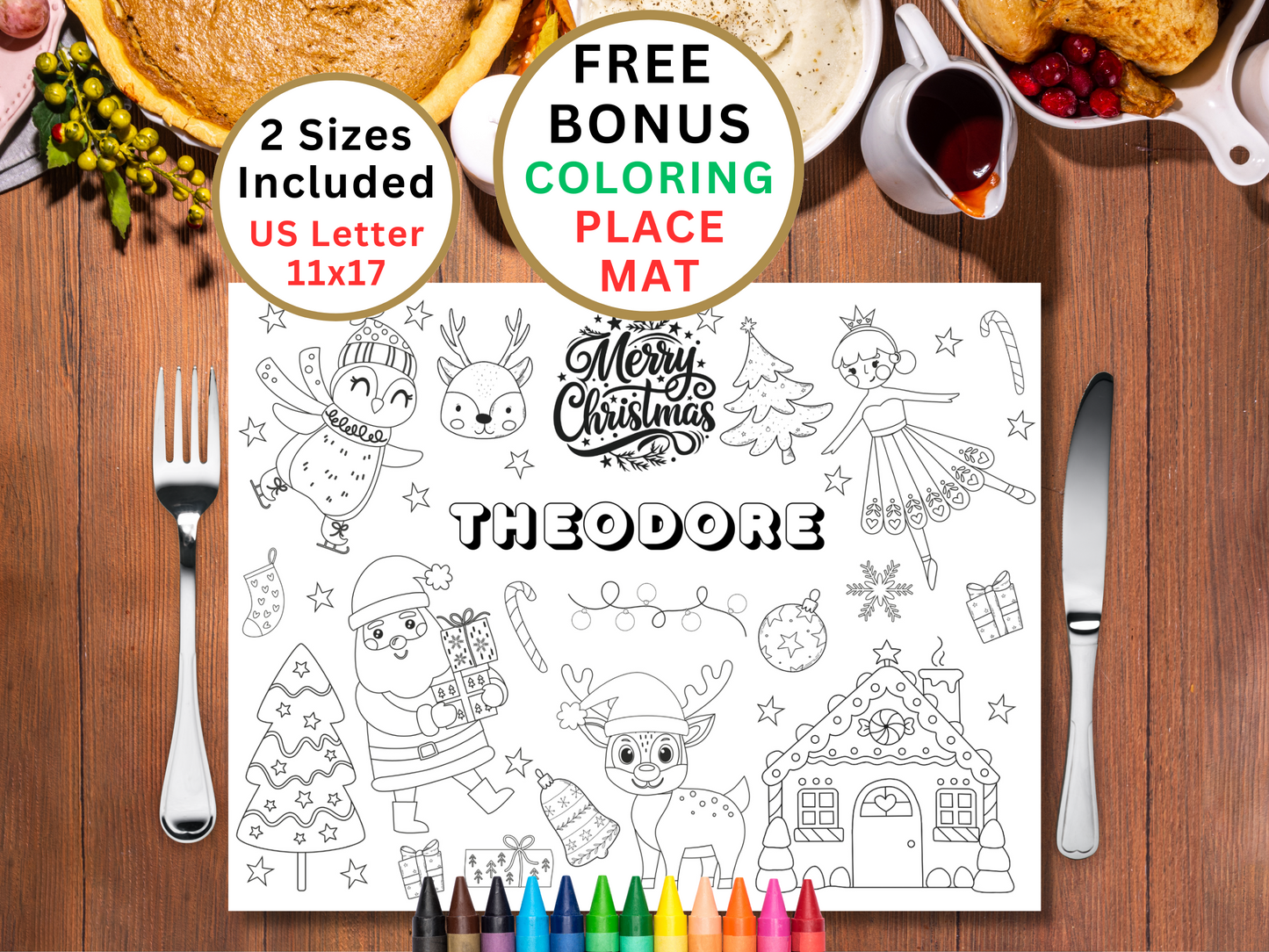 Christmas Handprint Art Bundle