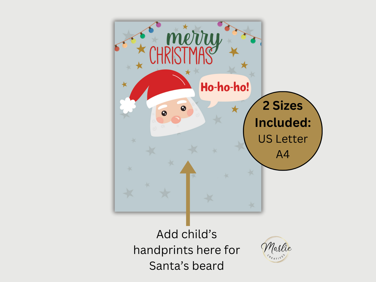 Christmas Handprint Art Bundle